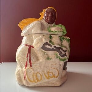 Original McCoy Cauliflower Cookie Jar. Rare. Hard to Find. Americana 1939